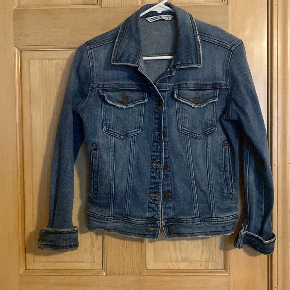 Zara Basic Denim Jacket - image 1